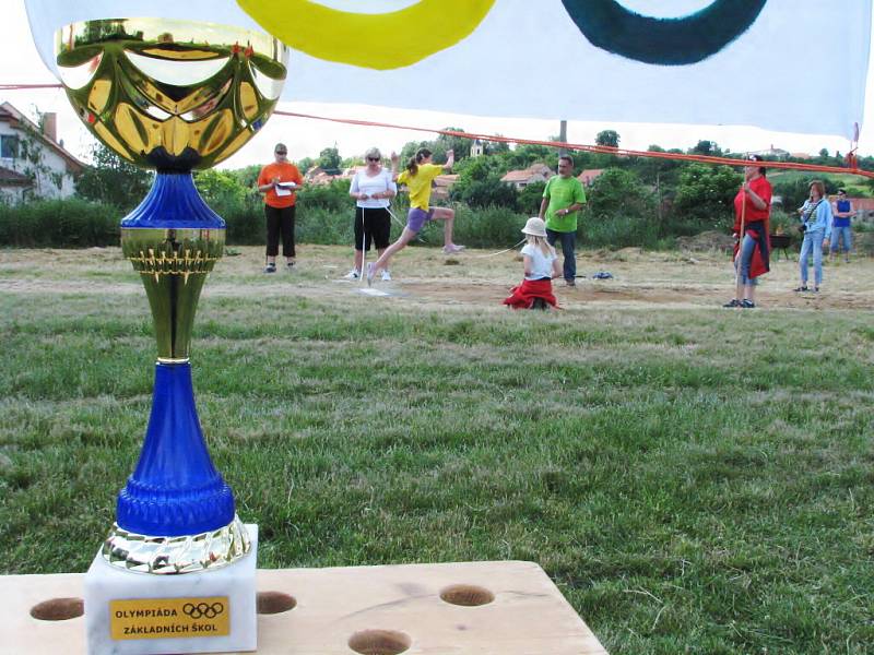 Olympiáda základních škol v Borkovanech.