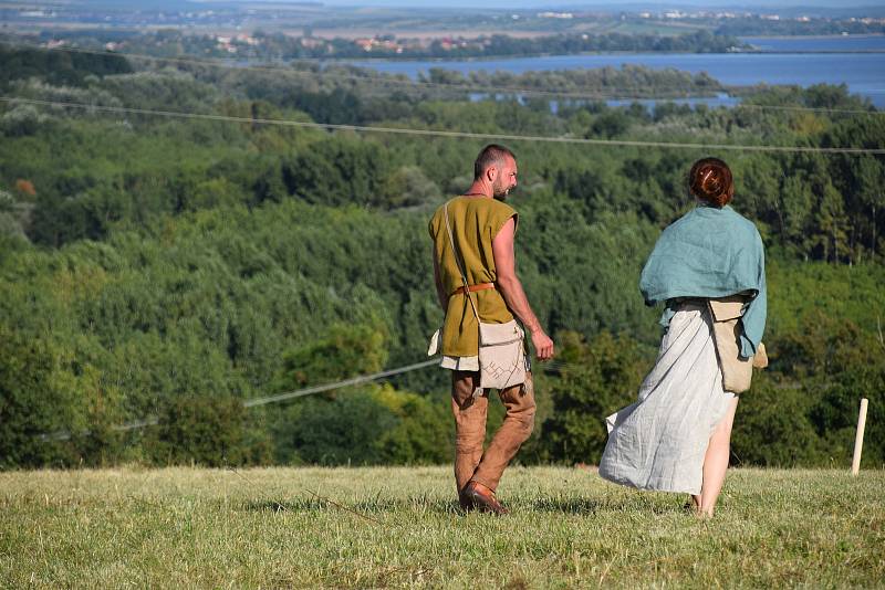 Hradisko u Mušova na Brněnsku hostilo první ročník Římsko-barbarského festivalu Germania subacta