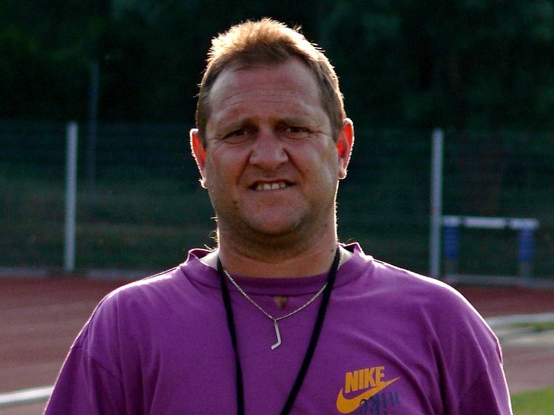 Trenér Michal Konečný dohlíží na přípravu břeclavských hokejistů už devátým rokem.