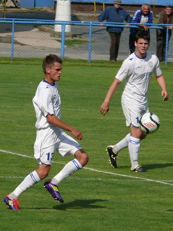 Břeclavští fotbalisté se s diváky rozloučili vítězstvím s Líšní. Zdolali ji 2:0.