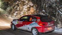 Hustopečská Alfa Romeo 147 s Radou a Jugasem na tratích 83. Rallye Monte Carlo.