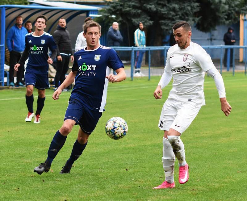 Derby mezi Břeclaví a Lanžhotem skončilo bez branek.