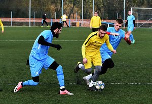 Přípravný zápas dopadl lépe pro fotbalisty Lednice, kteří vyhráli nejtěsnějším rozdílem.