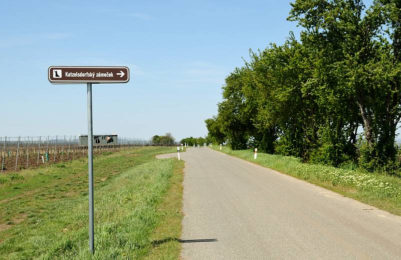 Nadšenci odhalili torzo Katzelsdorfského zámečku nedaleko Valtic na Břeclavsku.