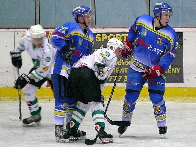 Hokejisté Břeclavi porazili Trutnov 4:1.