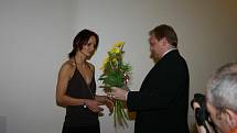 Vyhlášení ankety Sportovec roku 2007 vyhrála Martina Šestáková.