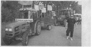 Protest zemědělců v roce 2012