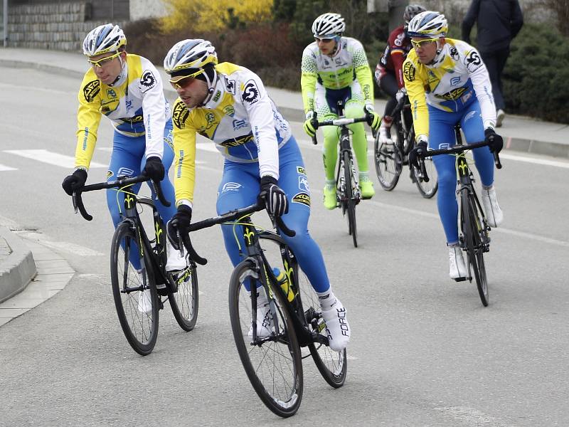 Hlohovec se stal v sobotu centrem silniční cyklistiky v Česku.