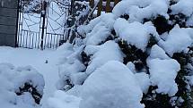 Břeclavsko pod sněhem.