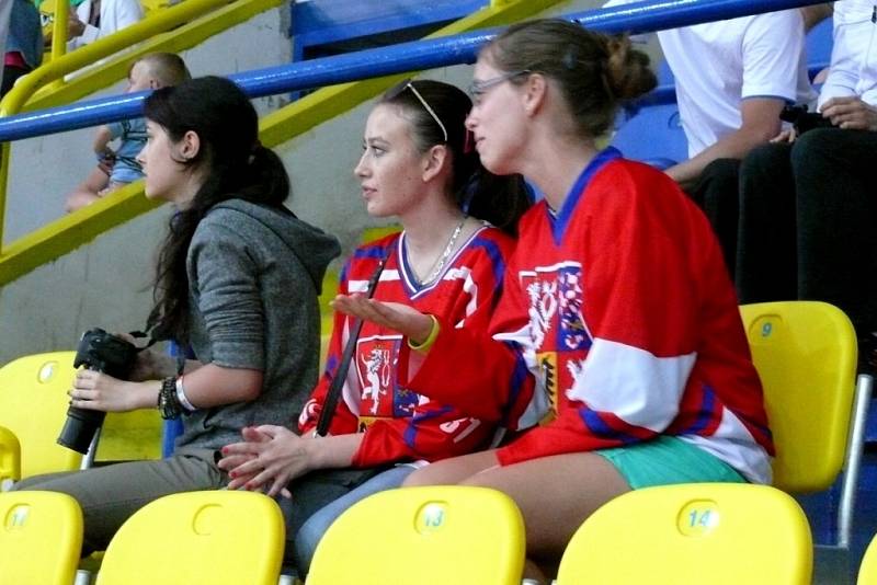 Česká osmnáctka si v Břeclavi užila oslavy bronzových medailí.