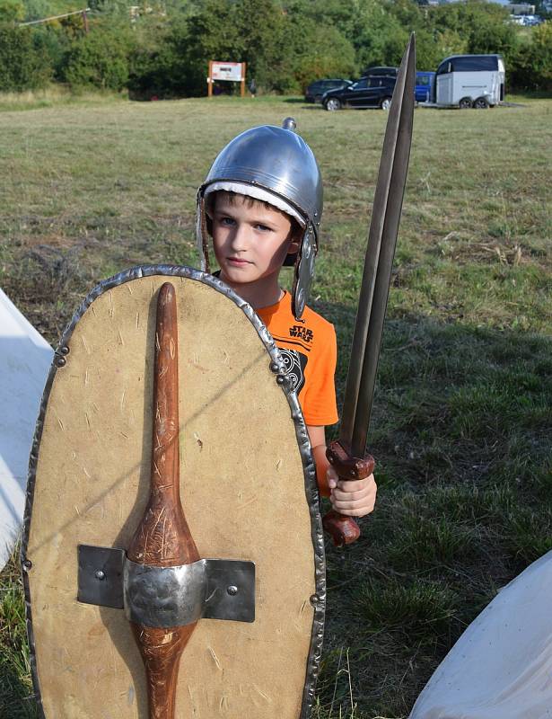 Hradisko u Mušova na Brněnsku hostilo první ročník Římsko-barbarského festivalu Germania subacta