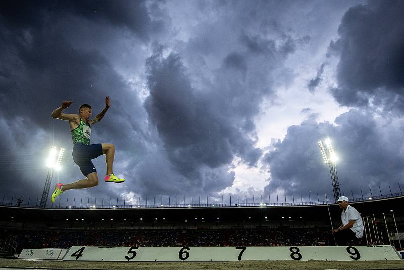 Radek Juška na Zlaté tretře v roce 2019.