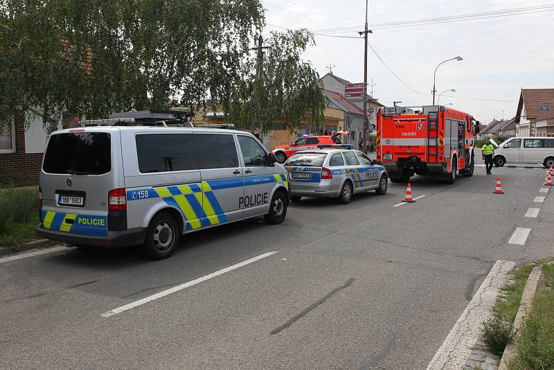 Dopravní nehoda dvou dodávek v břeclavské části Poštorná si vyžádala dvě zranění. Událost se se stala v sobotu před půl jedenáctou dopoledne v Hraniční ulici.