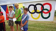 Olympiáda základních škol v Borkovanech.