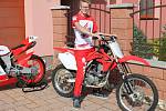 Čtrnáctiletý Břeclavan Petr Jadrný spojil většinu svého života s motorkami. 