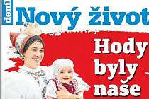 Titulní strana týdeníku Nový život z 1. října patří hodové sezoně.
