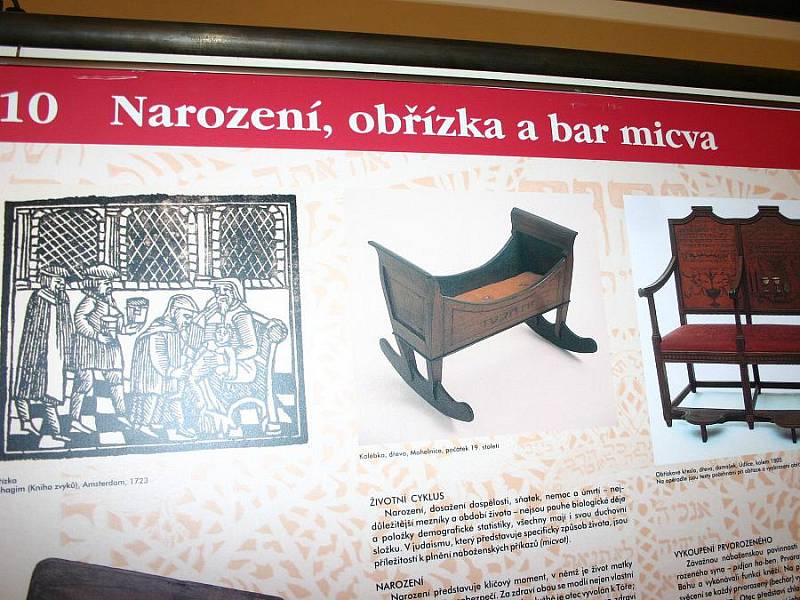 V Břeclavské synagoze probíhá výstava Židovské zvyky a tradice.