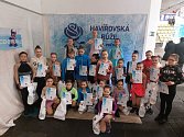 Břeclavské krasobruslařky zazářily v soutěži o Havířovskou růži
