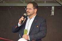 Pohořelický starosta Miroslav Novák hovořil o chystaném rozšiřování stávajícího nákupního areálu ve Znojemské ulici v Pohořelicích.