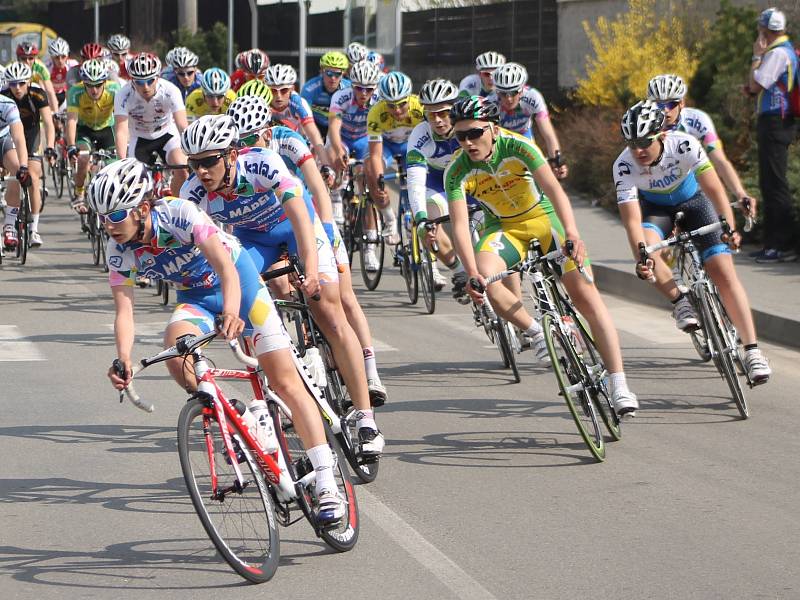 Hlohovec se stal v sobotu centrem silniční cyklistiky.