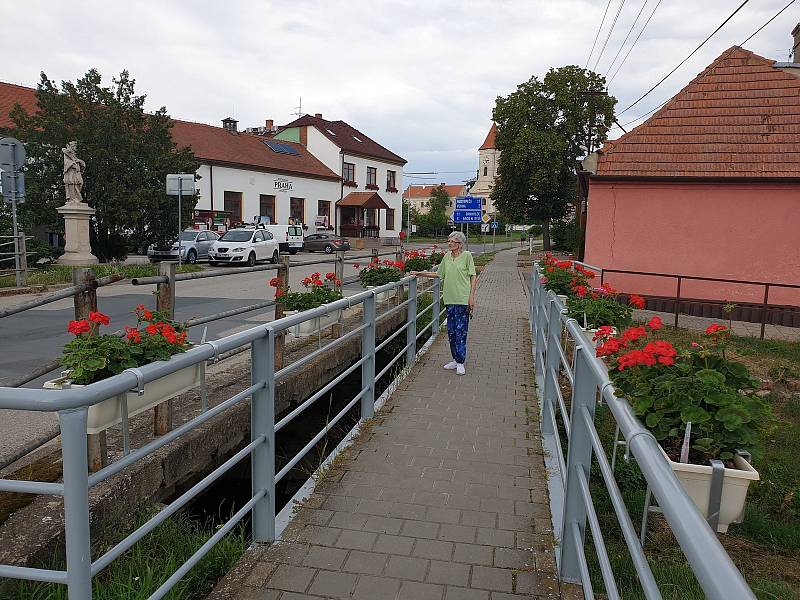 Dolní Dunajovice se pyšní rozkvetlými truhlíky.