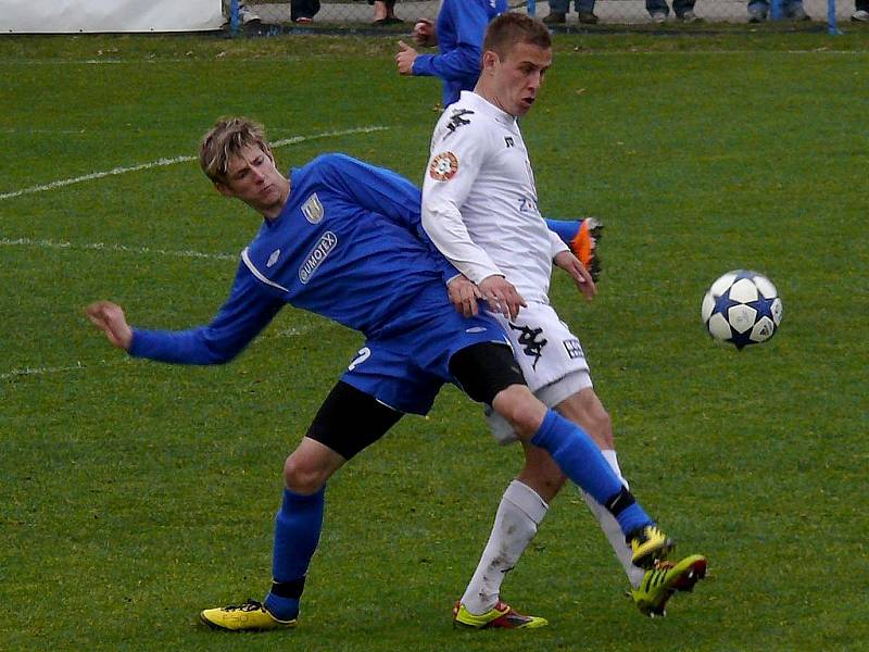 Břeclav podlehla posílenému béčku Slovácka 0:2.