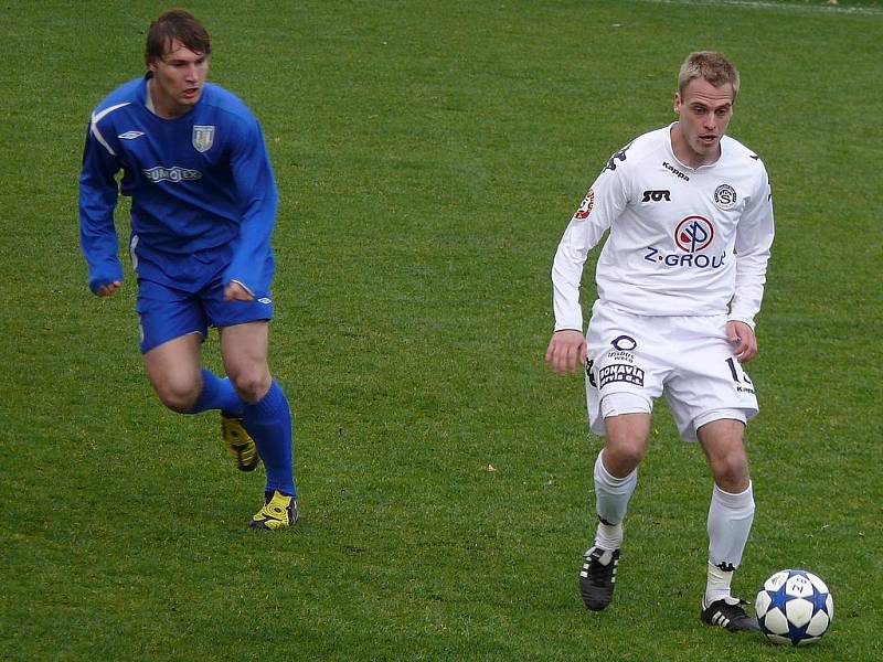 Břeclav podlehla posílenému béčku Slovácka 0:2.