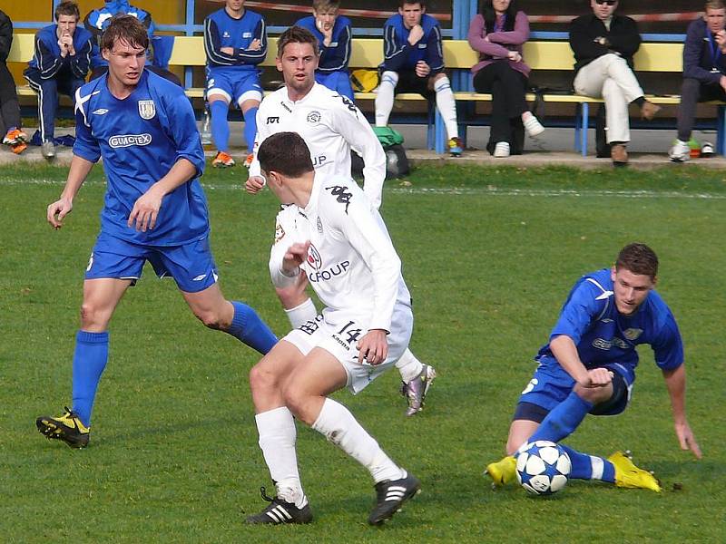 Břeclav podlehla posílenému béčku Slovácka 0:2.