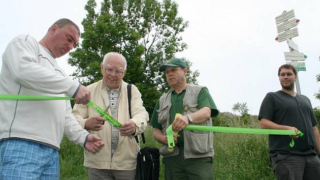 Otevření nových turistických tras v Chráněné krajinné oblasti Pálava.