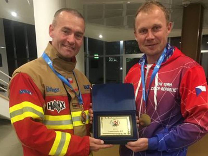 Jihomoravští hasiči se účastnili Mistrovství Evropy ve Firefighter Combat Challenge ve Slovinsku