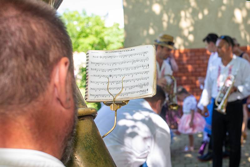 Chasa v Poštorné si užila letní hodky.