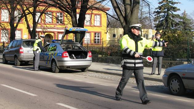 Policejní hlídka. Ilustrační foto.