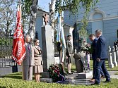 Představitelé Znojma, atašé generálního konzula Ruské federace v Brně i veřejnost si připomněli 74. výročí od konce druhé světové války.