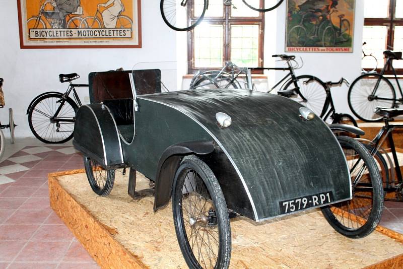 Již šestého června poprvé otevře nově zřízené muzeum unikátní expozici mapující historii cyklistiky.