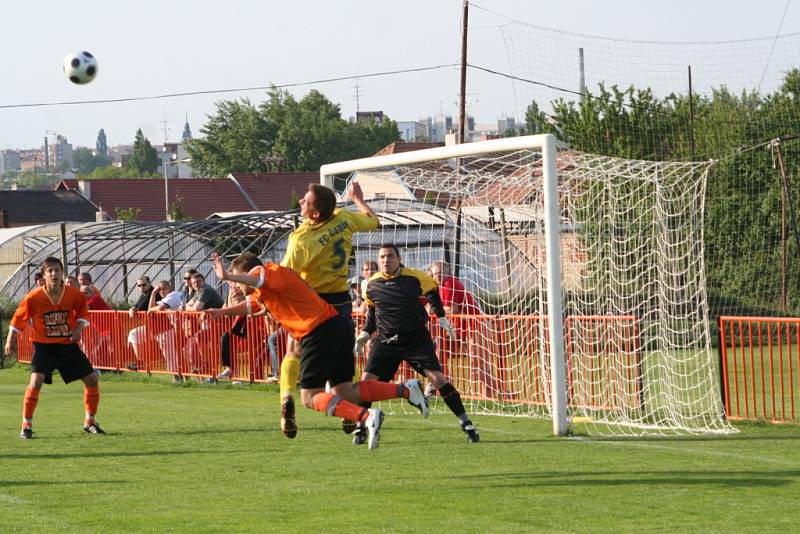 Fotbalisté IE Znojmo remizovali s FC Čebín.