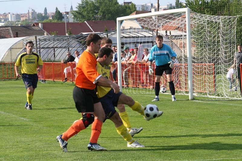 Fotbalisté IE Znojmo remizovali s FC Čebín.