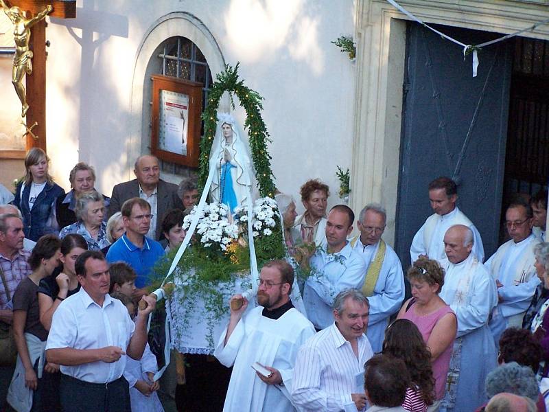 Tradiční mariánská pouť v Hlubokých Mašůvkách