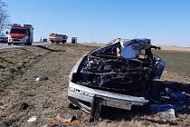 Tragicky skončila v pátek ráno dopravní nehoda u obce Práče na Znojemsku.