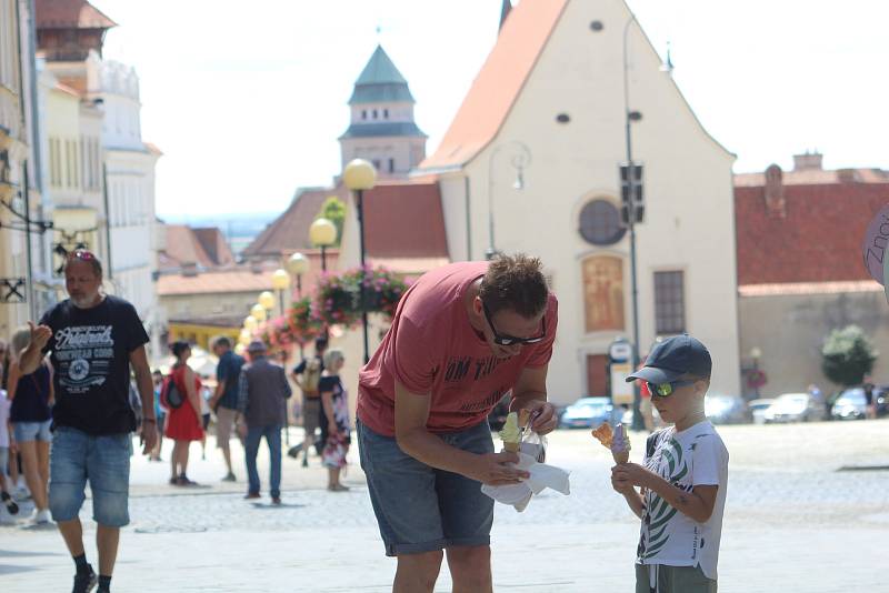 Turisté objevují krásy Znojma.