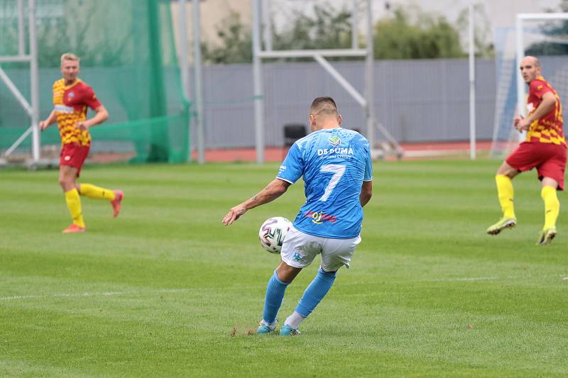 Fotbalisté Znojma nevstřelili už pět zápasů branku. Poslední srpnovou středu prohráli s Frýdlantem nad Ostravicí 0:2.