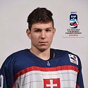 Hokejista Jakub Köver hrál i za slovenskou reprezentaci do 18 let. Nyní oblékne dres Znojmo. Foto: Facebook Jakuba Kövera