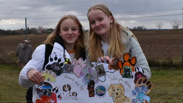 Žáci ze Znojemska dali své Srdce pro útulek
