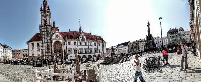 Procházka podzimní Olomoucí.