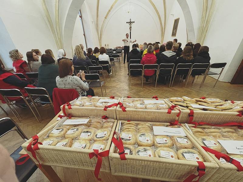 Z letošní sbírky Koláč pro hospic ve Znojmě a Moravském Krumlově.