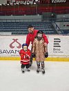 Společné bruslení rodičů s dětmi na zimním stadioně ve Znojmě