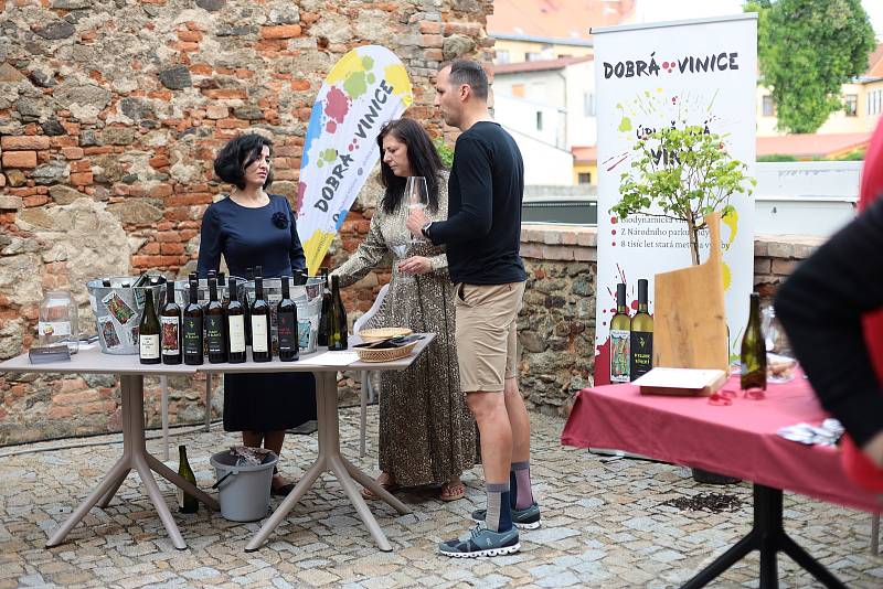 Stovky návštěvníků přilákal poslední červnovou sobotu Artisan Wine Festival ve Znojmě zaměřený na naturální a řemeslná vína.