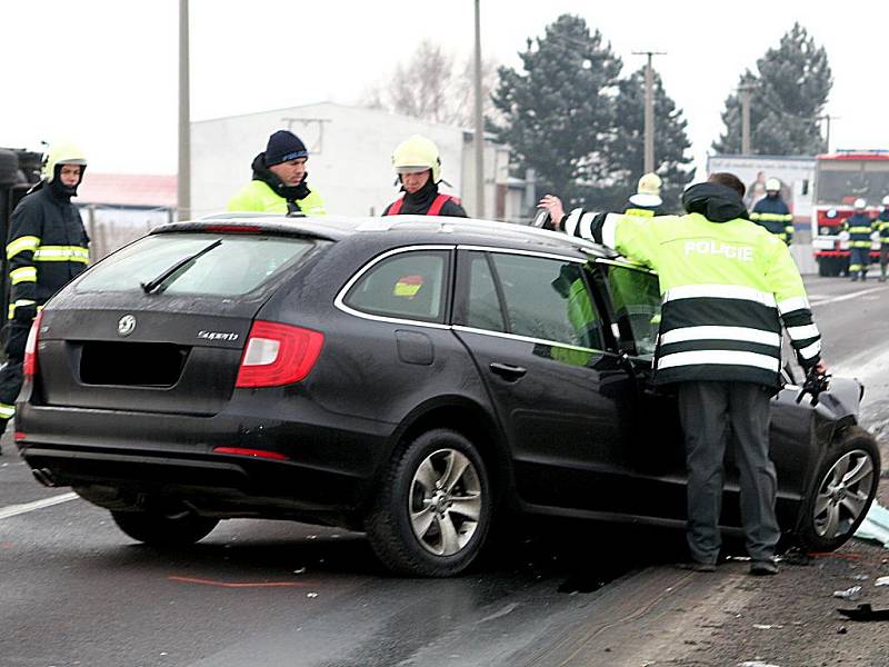 Tragická nehoda nad vrboveckými sklepy, pátek, 17. prosince 2010.