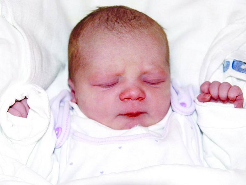 Veronika Kalinová, 48cm, 2720g, 30.3.2009, Znojmo