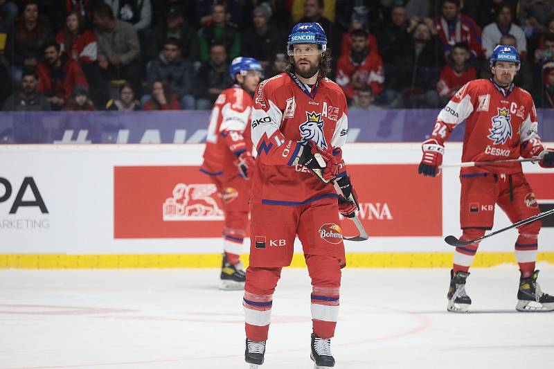 Vyprodaná Nevoga aréna sledovala jasnou výhru české reprezentace 5:1 nad Rakouskem.