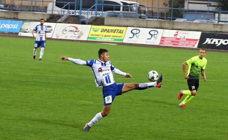 Znojmo se proti Prostějovu střelecky neprosadilo, zatímco hosté jednou. Domácí tak prohráli 0:1.